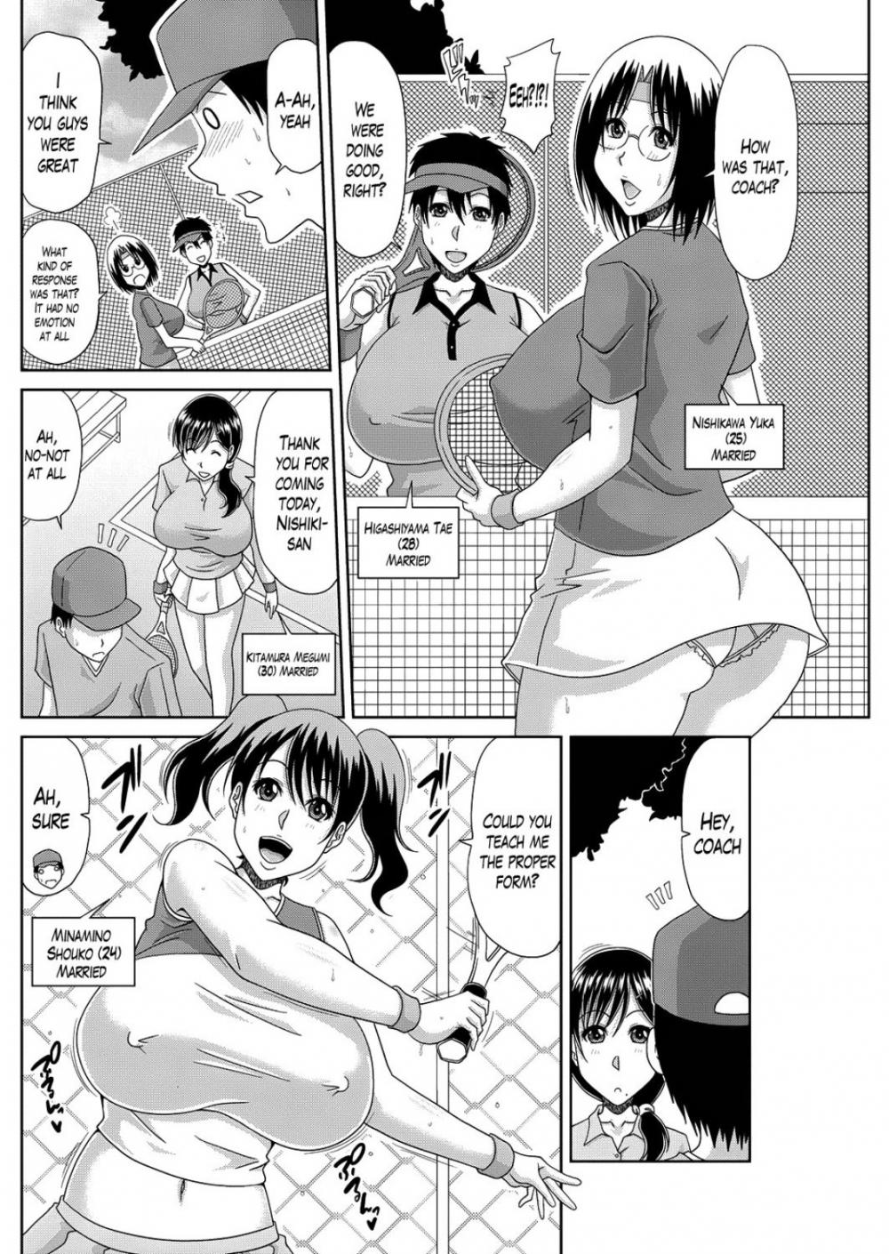 Hentai Manga Comic-Fallen Wife OP Tennis-Chapter 1-4